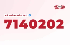 Mã ngành đào tạo của Ngành Giáo dục tiểu học