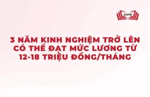 Lái xe nâng có 3 năm kinh nghiệm có thể đạt được mức lương cao tới 12 - 18 triệu/tháng