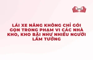 Nghề lái xe nâng được ứng dụng ở nhiều lĩnh vực trong cuộc sống