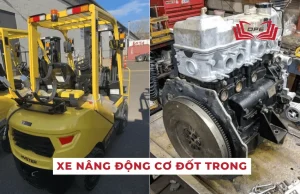 Hình ảnh minh họa xe nâng động cơ đốt trong (Internal Combustion Engine (ICE) Forklift)