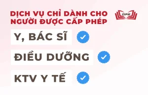 Dịch vụ xâm lấn chỉ dành cho đối tượng đã được cấp phép thực hiện