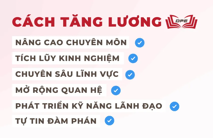 Không ngừng phát triển bản thân để có mức thu nhập tốt hơn