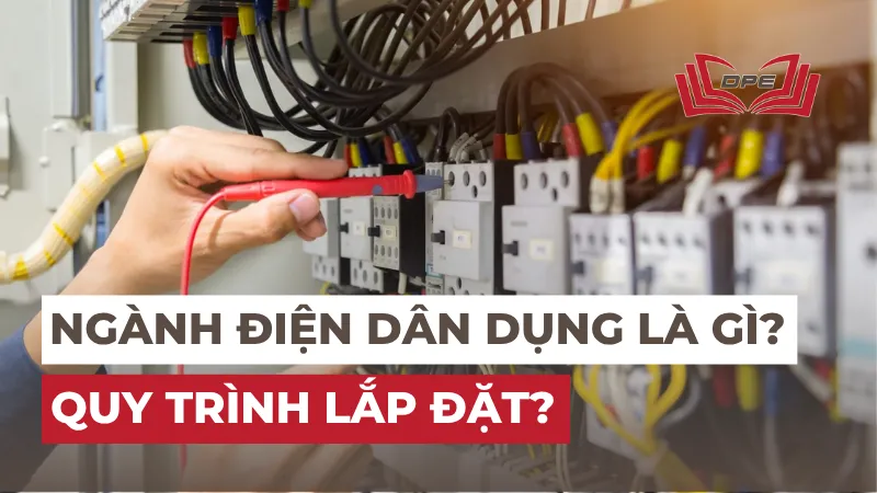 Điện dân dụng là gì? Quy trình thi công lắp đặt an toàn?