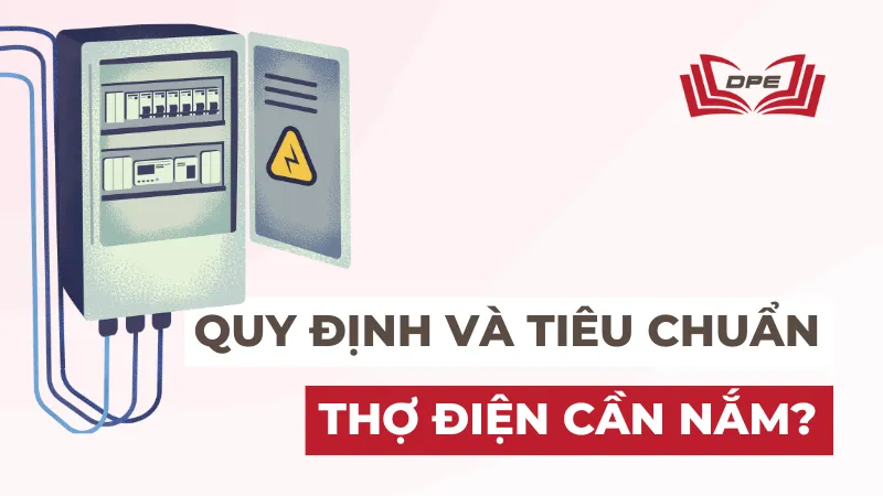 Các quy định và tiêu chuẩn kỹ thuật mà thợ điện cần nắm?